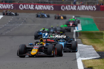 2024-07-07 - 20 HADJAR Isack (fra), Campos Racing, Dallara F2 2024, action during the 8th round of the 2024 FIA Formula 2 Championship from July 5 to 7, 2024 on the Silverstone Circuit, in Silverstone, United Kingdom - AUTO - FORMULA 2 2024 - SILVERSTONE - FORMULA 2 - MOTORS