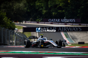 2024-07-19 - 17 ARON Paul (est), Hitech Pulse-Eigt, Dallara F2 2024, action during the 9th round of the 2024 FIA Formula 2 Championship from July 19 to 21, 2024 on the Hungaroring, in Mogyorod, Hungary - AUTO - FORMULA 2 2024 - HUNGARORING - FORMULA 2 - MOTORS