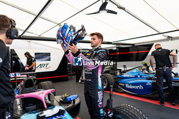 2024-07-19 - MARTINS Victor (fra), ART Grand Prix, Dallara F2 2024, portrait during the 9th round of the 2024 FIA Formula 2 Championship from July 19 to 21, 2024 on the Hungaroring, in Mogyorod, Hungary - AUTO - FORMULA 2 2024 - HUNGARORING - FORMULA 2 - MOTORS