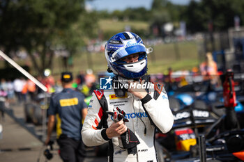 2024-07-19 - ARON Paul (est), Hitech Pulse-Eigt, Dallara F2 2024, portrait during the 9th round of the 2024 FIA Formula 2 Championship from July 19 to 21, 2024 on the Hungaroring, in Mogyorod, Hungary - AUTO - FORMULA 2 2024 - HUNGARORING - FORMULA 2 - MOTORS