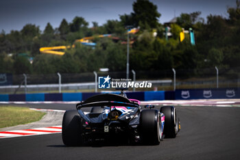 2024-07-19 - 01 MARTINS Victor (fra), ART Grand Prix, Dallara F2 2024, action during the 9th round of the 2024 FIA Formula 2 Championship from July 19 to 21, 2024 on the Hungaroring, in Mogyorod, Hungary - AUTO - FORMULA 2 2024 - HUNGARORING - FORMULA 2 - MOTORS