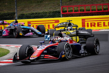 2024-07-20 - 22 VERSCHOOR Richard (nld), Trident, Dallara F2 2024, action during the 9th round of the 2024 FIA Formula 2 Championship from July 19 to 21, 2024 on the Hungaroring, in Mogyorod, Hungary - AUTO - FORMULA 2 2024 - HUNGARORING - FORMULA 2 - MOTORS