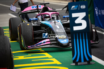 2024-07-20 - 01 MARTINS Victor (fra), ART Grand Prix, Dallara F2 2024, action during the 9th round of the 2024 FIA Formula 2 Championship from July 19 to 21, 2024 on the Hungaroring, in Mogyorod, Hungary - AUTO - FORMULA 2 2024 - HUNGARORING - FORMULA 2 - MOTORS