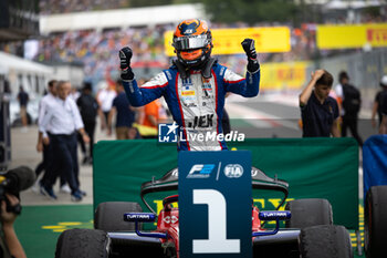 2024-07-20 - VERSCHOOR Richard (nld), Trident, Dallara F2 2024, portrait during the 9th round of the 2024 FIA Formula 2 Championship from July 19 to 21, 2024 on the Hungaroring, in Mogyorod, Hungary - AUTO - FORMULA 2 2024 - HUNGARORING - FORMULA 2 - MOTORS