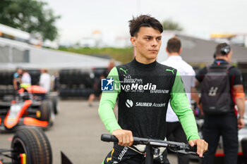 2024-07-21 - MALONEY Zane (bar), Rodin Motorsport, Dallara F2 2024, portrait during the 9th round of the 2024 FIA Formula 2 Championship from July 19 to 21, 2024 on the Hungaroring, in Mogyorod, Hungary - AUTO - FORMULA 2 2024 - HUNGARORING - FORMULA 2 - MOTORS