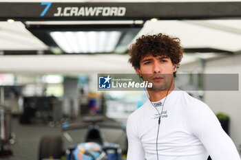 2024-07-21 - CRAWFORD Jak (usa), DAMS Lucas Oil, Dallara F2 2024, portrait during the 9th round of the 2024 FIA Formula 2 Championship from July 19 to 21, 2024 on the Hungaroring, in Mogyorod, Hungary - AUTO - FORMULA 2 2024 - HUNGARORING - FORMULA 2 - MOTORS