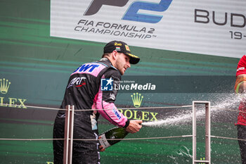 2024-07-21 - MARTINS Victor (fra), ART Grand Prix, Dallara F2 2024, portrait podium during the 9th round of the 2024 FIA Formula 2 Championship from July 19 to 21, 2024 on the Hungaroring, in Mogyorod, Hungary - AUTO - FORMULA 2 2024 - HUNGARORING - FORMULA 2 - MOTORS