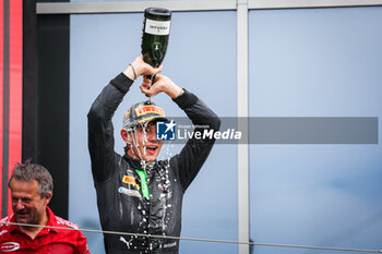 2024-07-21 - ANTONELLI Andrea Kimi (ita), Prema Racing, Dallara F2 2024, portrait podium during the 9th round of the 2024 FIA Formula 2 Championship from July 19 to 21, 2024 on the Hungaroring, in Mogyorod, Hungary - AUTO - FORMULA 2 2024 - HUNGARORING - FORMULA 2 - MOTORS