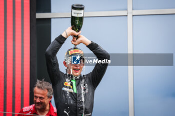 2024-07-21 - ANTONELLI Andrea Kimi (ita), Prema Racing, Dallara F2 2024, portrait podium during the 9th round of the 2024 FIA Formula 2 Championship from July 19 to 21, 2024 on the Hungaroring, in Mogyorod, Hungary - AUTO - FORMULA 2 2024 - HUNGARORING - FORMULA 2 - MOTORS