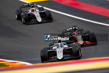 2024-07-26 - 17 ARON Paul (est), Hitech Pulse-Eigt, Dallara F2 2024, action during the 10th round of the 2024 FIA Formula 2 Championship from July 26 to 28, 2024 on the Circuit de Spa-Francorchamps, in Stavelot, Belgium - AUTO - FORMULA 2 2024 - SPA-FRANCORCHAMPS - FORMULA 2 - MOTORS