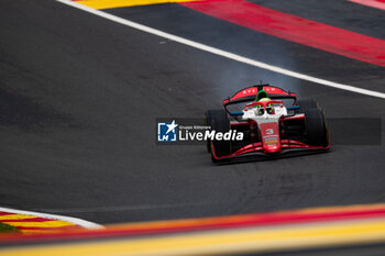 2024-07-26 - 03 BEARMAN Oliver (gbr), Prema Racing, Dallara F2 2024, action during the 10th round of the 2024 FIA Formula 2 Championship from July 26 to 28, 2024 on the Circuit de Spa-Francorchamps, in Stavelot, Belgium - AUTO - FORMULA 2 2024 - SPA-FRANCORCHAMPS - FORMULA 2 - MOTORS