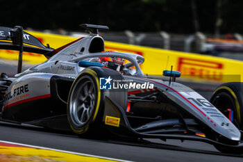 2024-07-26 - 16 CORDEEL Amaury (bel), Hitech Pulse-Eight, Dallara F2 2024, action during the 10th round of the 2024 FIA Formula 2 Championship from July 26 to 28, 2024 on the Circuit de Spa-Francorchamps, in Stavelot, Belgium - AUTO - FORMULA 2 2024 - SPA-FRANCORCHAMPS - FORMULA 2 - MOTORS