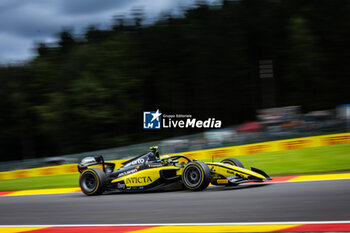 2024-07-26 - 10 BORTOLETO Gabriel (bra), Invicta Racing, Dallara F2 2024, action during the 10th round of the 2024 FIA Formula 2 Championship from July 26 to 28, 2024 on the Circuit de Spa-Francorchamps, in Stavelot, Belgium - AUTO - FORMULA 2 2024 - SPA-FRANCORCHAMPS - FORMULA 2 - MOTORS