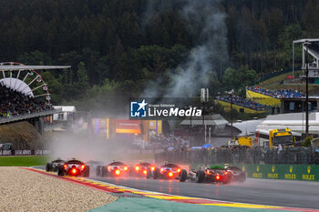 2024-07-27 - start, depart, during the 10th round of the 2024 FIA Formula 2 Championship from July 26 to 28, 2024 on the Circuit de Spa-Francorchamps, in Stavelot, Belgium - AUTO - FORMULA 2 2024 - SPA-FRANCORCHAMPS - FORMULA 2 - MOTORS