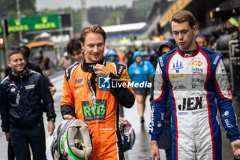 2024-07-27 - HAUGER Dennis (nor), MP Motorsport, Dallara F2 2024, VERSCHOOR Richard (nld), Trident, Dallara F2 2024, portrait during the 10th round of the 2024 FIA Formula 2 Championship from July 26 to 28, 2024 on the Circuit de Spa-Francorchamps, in Stavelot, Belgium - AUTO - FORMULA 2 2024 - SPA-FRANCORCHAMPS - FORMULA 2 - MOTORS