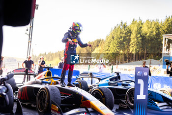 2024-07-28 - HADJAR Isack (fra), Campos Racing, Dallara F2 2024, portrait during the 10th round of the 2024 FIA Formula 2 Championship from July 26 to 28, 2024 on the Circuit de Spa-Francorchamps, in Stavelot, Belgium - AUTO - FORMULA 2 2024 - SPA-FRANCORCHAMPS - FORMULA 2 - MOTORS