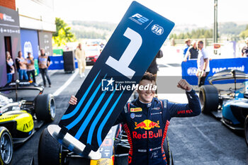 2024-07-28 - HADJAR Isack (fra), Campos Racing, Dallara F2 2024, portrait during the 10th round of the 2024 FIA Formula 2 Championship from July 26 to 28, 2024 on the Circuit de Spa-Francorchamps, in Stavelot, Belgium - AUTO - FORMULA 2 2024 - SPA-FRANCORCHAMPS - FORMULA 2 - MOTORS