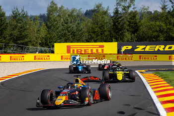 2024-07-28 - 20 HADJAR Isack (fra), Campos Racing, Dallara F2 2024, action during the 10th round of the 2024 FIA Formula 2 Championship from July 26 to 28, 2024 on the Circuit de Spa-Francorchamps, in Stavelot, Belgium - AUTO - FORMULA 2 2024 - SPA-FRANCORCHAMPS - FORMULA 2 - MOTORS