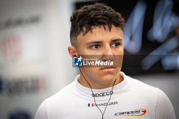 2024-08-30 - HADJAR Isack (fra), Campos Racing, Dallara F2 2024, portrait during the 11th round of the 2024 FIA Formula 2 Championship from August 30 to September 1, 2024 on the Autodromo Nazionale Monza, in Monza, Italy - AUTO - FORMULA 2 2024 - MONZA - FORMULA 2 - MOTORS