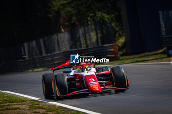 2024-08-30 - 03 BEARMAN Oliver (gbr), Prema Racing, Dallara F2 2024, action during the 11th round of the 2024 FIA Formula 2 Championship from August 30 to September 1, 2024 on the Autodromo Nazionale Monza, in Monza, Italy - AUTO - FORMULA 2 2024 - MONZA - FORMULA 2 - MOTORS