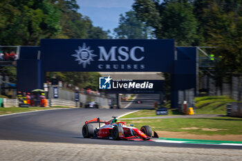 2024-08-30 - 03 BEARMAN Oliver (gbr), Prema Racing, Dallara F2 2024, action during the 11th round of the 2024 FIA Formula 2 Championship from August 30 to September 1, 2024 on the Autodromo Nazionale Monza, in Monza, Italy - AUTO - FORMULA 2 2024 - MONZA - FORMULA 2 - MOTORS