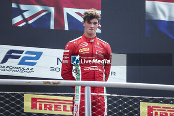 2024-08-31 - BEARMAN Oliver (gbr), Prema Racing, Dallara F2 2024, portrait podium during the 11th round of the 2024 FIA Formula 2 Championship from August 30 to September 1, 2024 on the Autodromo Nazionale Monza, in Monza, Italy - AUTO - FORMULA 2 2024 - MONZA - FORMULA 2 - MOTORS