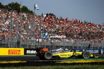 2024-09-01 - 10 BORTOLETO Gabriel (bra), Invicta Racing, Dallara F2 2024, action during the 11th round of the 2024 FIA Formula 2 Championship from August 30 to September 1, 2024 on the Autodromo Nazionale Monza, in Monza, Italy - AUTO - FORMULA 2 2024 - MONZA - FORMULA 2 - MOTORS