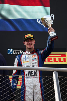 2024-09-01 - VERSCHOOR Richard (nld), Trident, Dallara F2 2024, portrait podium during the 11th round of the 2024 FIA Formula 2 Championship from August 30 to September 1, 2024 on the Autodromo Nazionale Monza, in Monza, Italy - AUTO - FORMULA 2 2024 - MONZA - FORMULA 2 - MOTORS