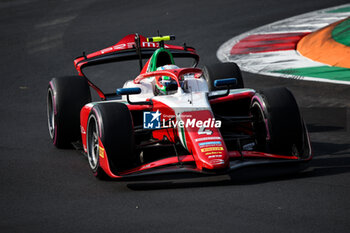 2024-09-01 - 04 ANTONELLI Andrea Kimi (ita), Prema Racing, Dallara F2 2024, action during the 11th round of the 2024 FIA Formula 2 Championship from August 30 to September 1, 2024 on the Autodromo Nazionale Monza, in Monza, Italy - AUTO - FORMULA 2 2024 - MONZA - FORMULA 2 - MOTORS