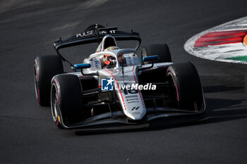 2024-09-01 - 16 CORDEEL Amaury (bel), Hitech Pulse-Eight, Dallara F2 2024, action during the 11th round of the 2024 FIA Formula 2 Championship from August 30 to September 1, 2024 on the Autodromo Nazionale Monza, in Monza, Italy - AUTO - FORMULA 2 2024 - MONZA - FORMULA 2 - MOTORS