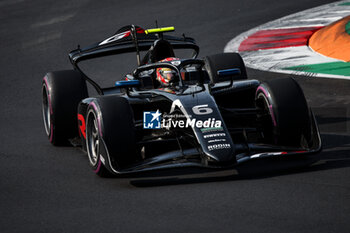 2024-09-01 - 06 MIYATA Ritomo (jpn), Rodin Motorsport, Dallara F2 2024, action during the 11th round of the 2024 FIA Formula 2 Championship from August 30 to September 1, 2024 on the Autodromo Nazionale Monza, in Monza, Italy - AUTO - FORMULA 2 2024 - MONZA - FORMULA 2 - MOTORS