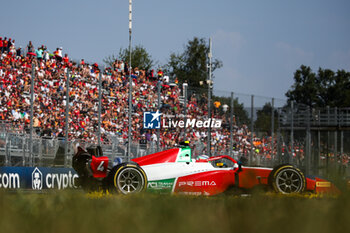 2024-09-01 - 04 ANTONELLI Andrea Kimi (ita), Prema Racing, Dallara F2 2024, action during the 11th round of the 2024 FIA Formula 2 Championship from August 30 to September 1, 2024 on the Autodromo Nazionale Monza, in Monza, Italy - AUTO - FORMULA 2 2024 - MONZA - FORMULA 2 - MOTORS