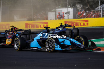 2024-09-01 - 07 CRAWFORD Jak (usa), DAMS Lucas Oil, Dallara F2 2024, action during the 11th round of the 2024 FIA Formula 2 Championship from August 30 to September 1, 2024 on the Autodromo Nazionale Monza, in Monza, Italy - AUTO - FORMULA 2 2024 - MONZA - FORMULA 2 - MOTORS