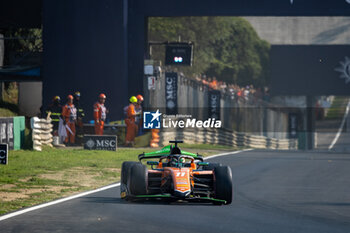 2024-09-01 - 11 HAUGER Dennis (nor), MP Motorsport, Dallara F2 2024, action during the 11th round of the 2024 FIA Formula 2 Championship from August 30 to September 1, 2024 on the Autodromo Nazionale Monza, in Monza, Italy - AUTO - FORMULA 2 2024 - MONZA - FORMULA 2 - MOTORS