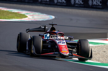 2024-09-01 - 22 VERSCHOOR Richard (nld), Trident, Dallara F2 2024, action during the 11th round of the 2024 FIA Formula 2 Championship from August 30 to September 1, 2024 on the Autodromo Nazionale Monza, in Monza, Italy - AUTO - FORMULA 2 2024 - MONZA - FORMULA 2 - MOTORS