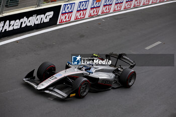 2024-09-13 - 17 ARON Paul (est), Hitech Pulse-Eigt, Dallara F2 2024, action during the 12th round of the 2024 FIA Formula 2 Championship from September 13 to 15, 2024 on the Baku City Circuit, in Baku, Azerbaijan - AUTO - FORMULA 2 2024 - BAKU - FORMULA 2 - MOTORS