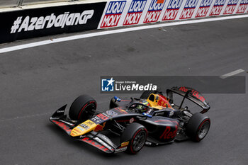 2024-09-13 - 20 HADJAR Isack (fra), Campos Racing, Dallara F2 2024, action during the 12th round of the 2024 FIA Formula 2 Championship from September 13 to 15, 2024 on the Baku City Circuit, in Baku, Azerbaijan - AUTO - FORMULA 2 2024 - BAKU - FORMULA 2 - MOTORS