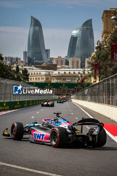 2024-09-13 - 01 MARTINS Victor (fra), ART Grand Prix, Dallara F2 2024, action during the 12th round of the 2024 FIA Formula 2 Championship from September 13 to 15, 2024 on the Baku City Circuit, in Baku, Azerbaijan - AUTO - FORMULA 2 2024 - BAKU - FORMULA 2 - MOTORS