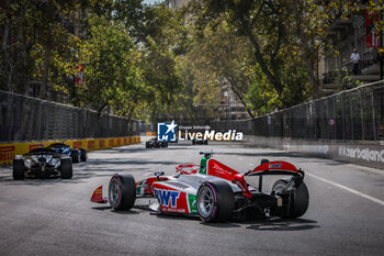 2024-09-13 - 03 MINI Gabriele (ita), Prema Racing, Dallara F2 2024, action during the 12th round of the 2024 FIA Formula 2 Championship from September 13 to 15, 2024 on the Baku City Circuit, in Baku, Azerbaijan - AUTO - FORMULA 2 2024 - BAKU - FORMULA 2 - MOTORS