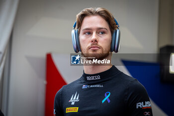 2024-09-13 - MANSELL Christian (aus), Trident, Dallara F2 2024, portrait during the 12th round of the 2024 FIA Formula 2 Championship from September 13 to 15, 2024 on the Baku City Circuit, in Baku, Azerbaijan - AUTO - FORMULA 2 2024 - BAKU - FORMULA 2 - MOTORS