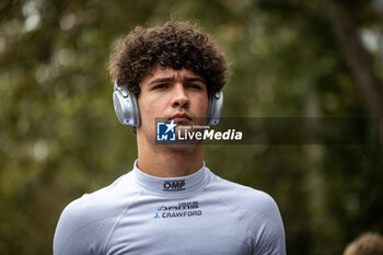 2024-09-14 - CRAWFORD Jak (usa), DAMS Lucas Oil, Dallara F2 2024, portrait during the 12th round of the 2024 FIA Formula 2 Championship from September 13 to 15, 2024 on the Baku City Circuit, in Baku, Azerbaijan - AUTO - FORMULA 2 2024 - BAKU - FORMULA 2 - MOTORS