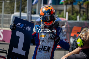 2024-09-15 - VERSCHOOR Richard (nld), Trident, Dallara F2 2024, portrait during the 12th round of the 2024 FIA Formula 2 Championship from September 13 to 15, 2024 on the Baku City Circuit, in Baku, Azerbaijan - AUTO - FORMULA 2 2024 - BAKU - FORMULA 2 - MOTORS