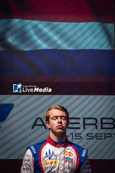 2024-09-15 - VERSCHOOR Richard (nld), Trident, Dallara F2 2024, portrait during the 12th round of the 2024 FIA Formula 2 Championship from September 13 to 15, 2024 on the Baku City Circuit, in Baku, Azerbaijan - AUTO - FORMULA 2 2024 - BAKU - FORMULA 2 - MOTORS