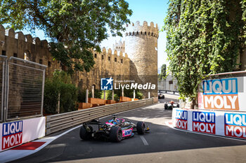 2024-09-15 - 01 MARTINS Victor (fra), ART Grand Prix, Dallara F2 2024, action during the 12th round of the 2024 FIA Formula 2 Championship from September 13 to 15, 2024 on the Baku City Circuit, in Baku, Azerbaijan - AUTO - FORMULA 2 2024 - BAKU - FORMULA 2 - MOTORS