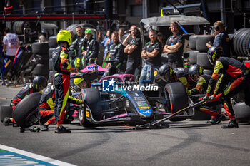 2024-09-15 - 01 MARTINS Victor (fra), ART Grand Prix, Dallara F2 2024, action during the 12th round of the 2024 FIA Formula 2 Championship from September 13 to 15, 2024 on the Baku City Circuit, in Baku, Azerbaijan - AUTO - FORMULA 2 2024 - BAKU - FORMULA 2 - MOTORS