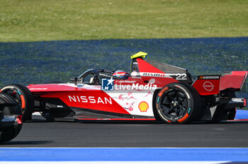 2024-04-13 - Nissan Formula E Team (JPN) Nissan e-4ORCE 04 Oliver Rowland (GBR) ROW race - MISANO ADRIATICO - ABB FIA FORMULA E WORLD CHAMPIONSHIP - FORMULA E - MOTORS