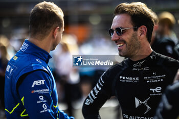 2024-01-11 - VERGNE Jean-Eric (fra), DS Penske, DS E-Tense FE23, MULLER Nico (swi), ABT CUPRA Formula E Team, Mahindra M9Electro, portrait during the 2024 Hankook Mexico City ePrix, 1st meeting of the 2023-24 ABB FIA Formula E World Championship, on the Autodromo Hermanos Rodriguez from January 11 to 13, in Mexico City, Mexico - 2024 FORMULA E HANKOOK MEXICO CITY EPRIX - FORMULA E - MOTORS