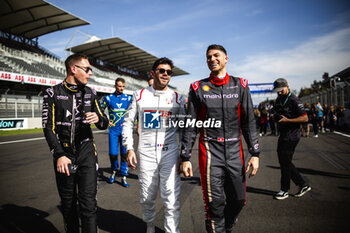 2024-01-11 - VANDOORNE Stoffel (bel), DS Penske, DS E-Tense FE23, NATO Norman (fra), Andretti Global, Porsche 99X Electric, MORTARA Edoardo (swi), Mahindra Racing, Mahindra M9Electro, portrait during the 2024 Hankook Mexico City ePrix, 1st meeting of the 2023-24 ABB FIA Formula E World Championship, on the Autodromo Hermanos Rodriguez from January 11 to 13, in Mexico City, Mexico - 2024 FORMULA E HANKOOK MEXICO CITY EPRIX - FORMULA E - MOTORS