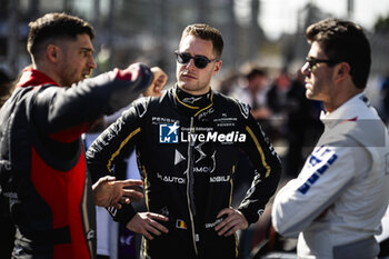 2024-01-11 - VANDOORNE Stoffel (bel), DS Penske, DS E-Tense FE23, MORTARA Edoardo (swi), Mahindra Racing, Mahindra M9Electro, NATO Norman (fra), Andretti Global, Porsche 99X Electric, portrait during the 2024 Hankook Mexico City ePrix, 1st meeting of the 2023-24 ABB FIA Formula E World Championship, on the Autodromo Hermanos Rodriguez from January 11 to 13, in Mexico City, Mexico - 2024 FORMULA E HANKOOK MEXICO CITY EPRIX - FORMULA E - MOTORS