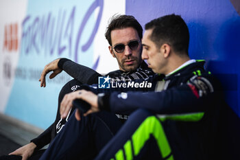 2024-01-11 - VERGNE Jean-Eric (fra), DS Penske, DS E-Tense FE23, BUEMI Sébastien (swi), Envision Racing, Jaguar I-Type 6, portrait during the 2024 Hankook Mexico City ePrix, 1st meeting of the 2023-24 ABB FIA Formula E World Championship, on the Autodromo Hermanos Rodriguez from January 11 to 13, in Mexico City, Mexico - 2024 FORMULA E HANKOOK MEXICO CITY EPRIX - FORMULA E - MOTORS